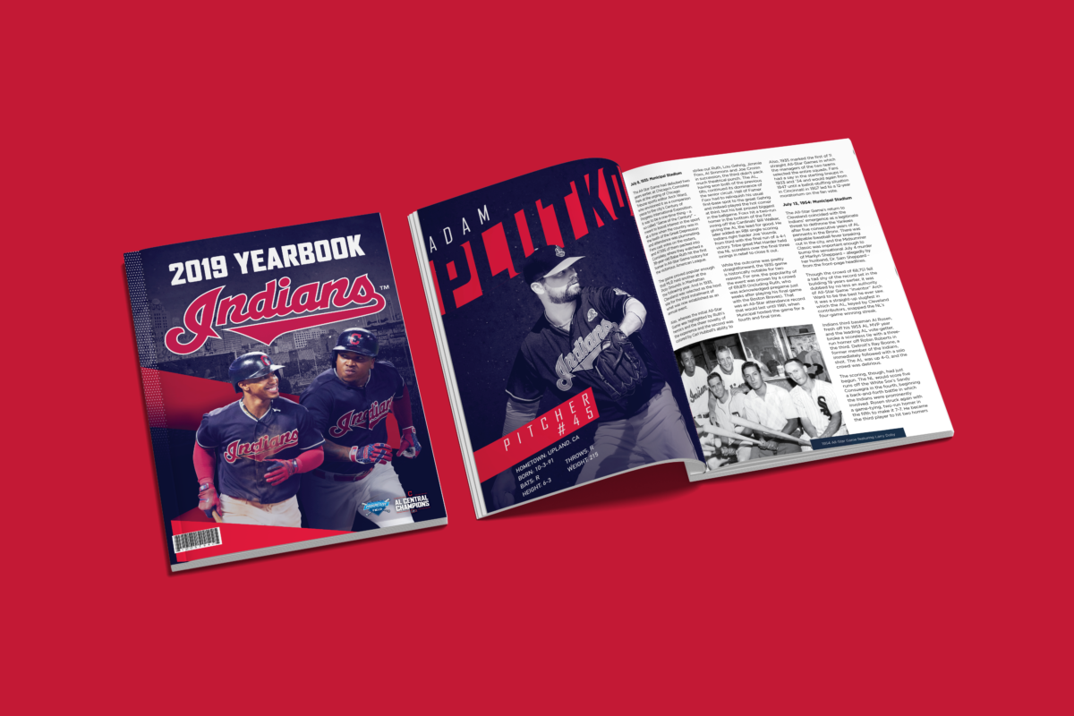 Cleveland Indians 2019 Yearbook