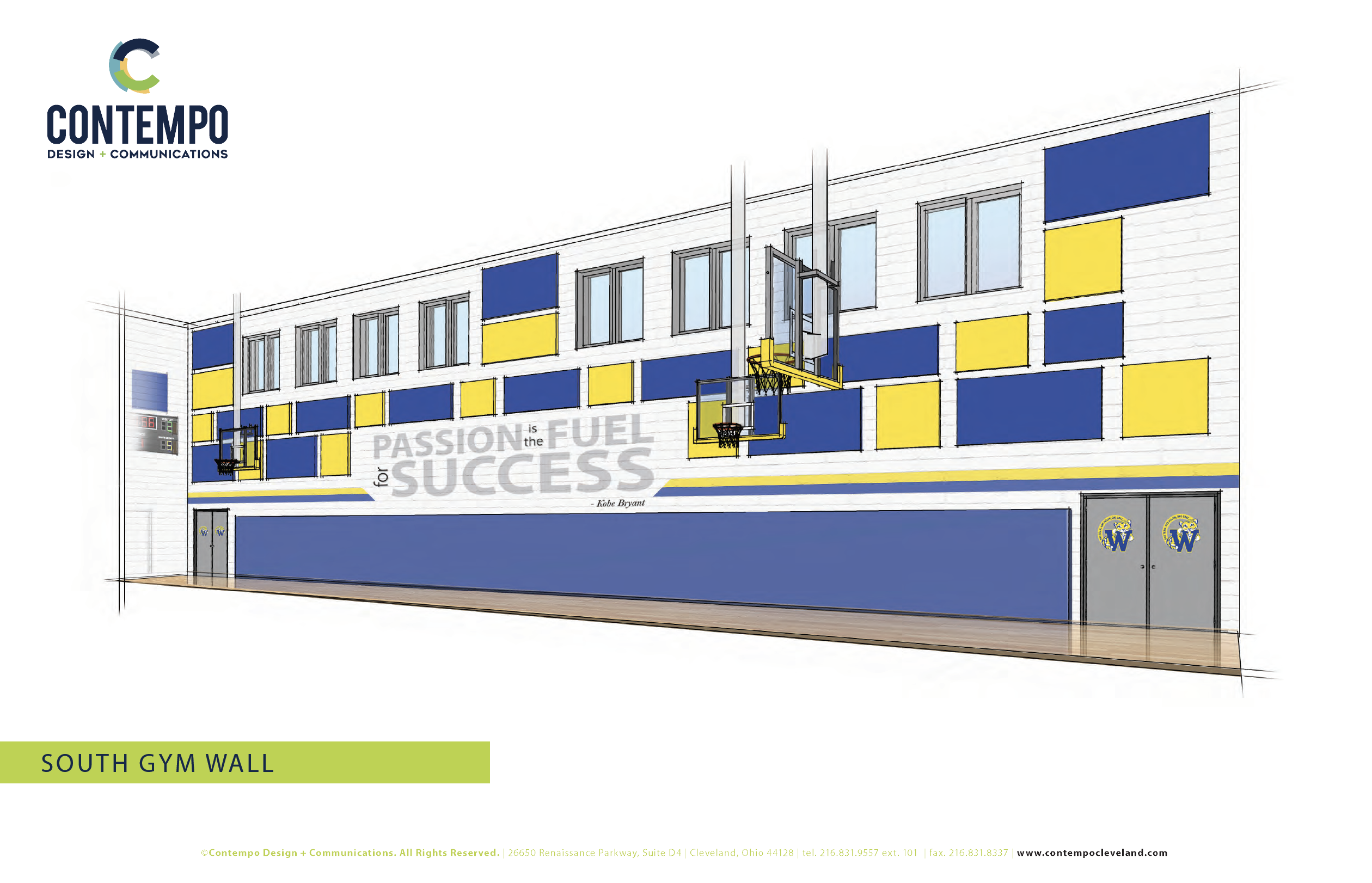 Environmental Graphic Design for the Warrensville Heights School District